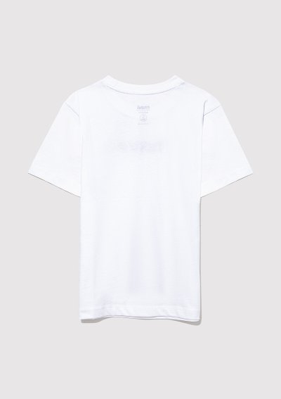 HAV BASKILI TİŞÖRT Beyaz