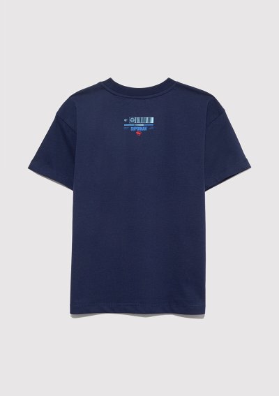 SUPERMAN BASKILI TİŞÖRT Koyu Lacivert