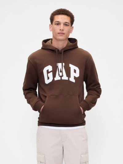 Gap Logo Relaxed Fleece Sweatshirt