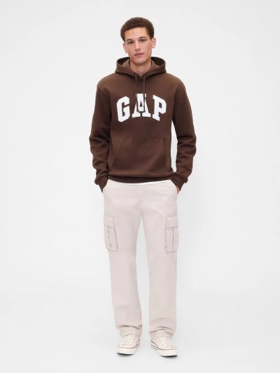 Gap Logo Relaxed Fleece Sweatshirt