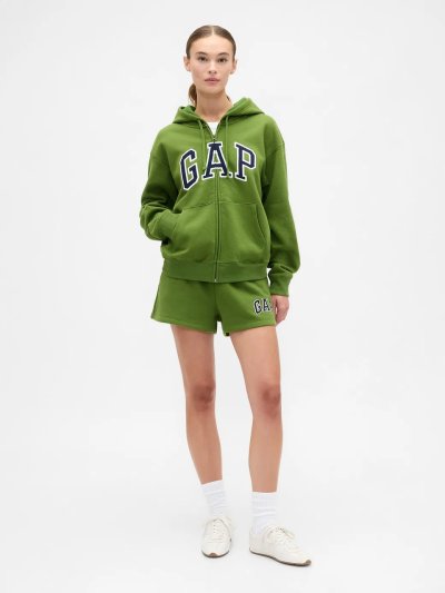 Gap Logo Fleece Fermuarlı Sweatshirt 678782030