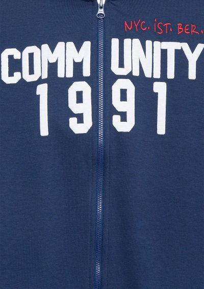 COMMUNITY 1991 BASKILI FERMUARLI SWEATSH