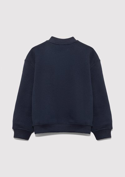 MJ BASKILI BOMBER Koyu Lacivert