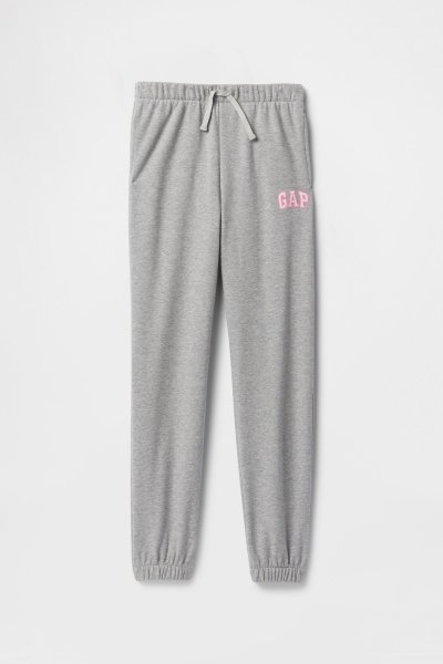 Kız Çocuk | Gap Logo Relaxed Havlu Kumaş Jogger Eşofman Altı