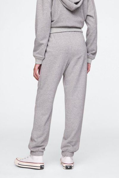 Kız Çocuk | Gap Logo Relaxed Havlu Kumaş Jogger Eşofman Altı