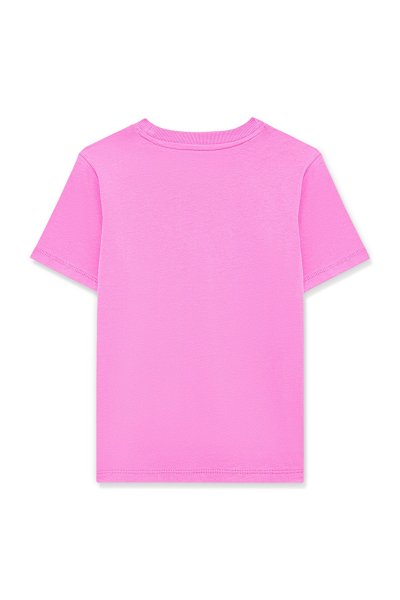 MAVİ LOGO TİŞÖRT Tatlı Pembe