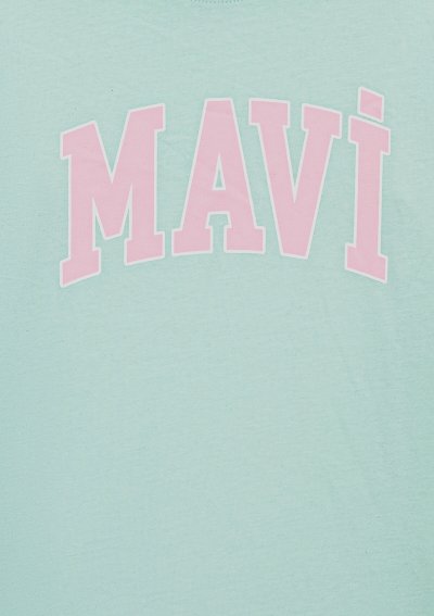 MAVİ LOGO TİŞÖRT Açık Turkuaz