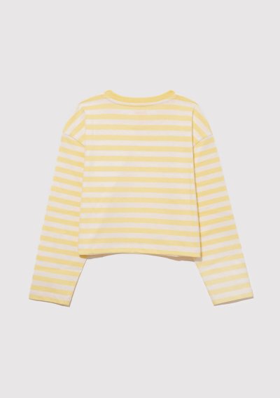 UK ÇİZGİLİ TİŞÖRT pale banana çizgili