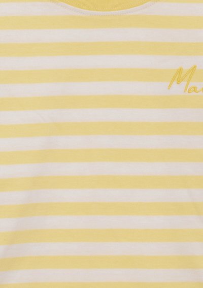 UK ÇİZGİLİ TİŞÖRT pale banana çizgili