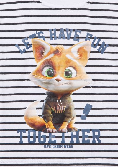 LET'S HAVE FUN BASKILI CROP TİŞÖRT Phant