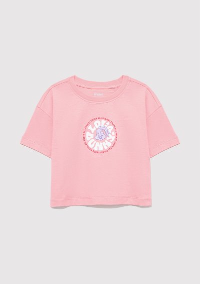 LOLA BUNNY BASKILI TİŞÖRT Sea Pink