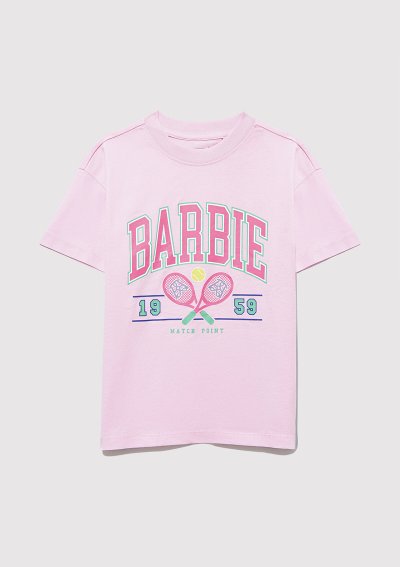 BARBIE BASKILI TİŞÖRT Şeker Pembe