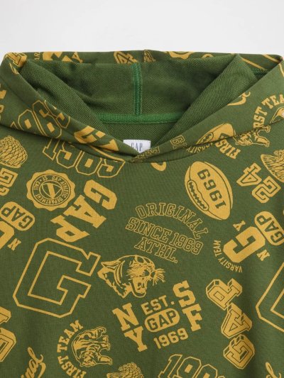 Erkek Çocuk | Relaxed Gap Baskılı Sweatshirt