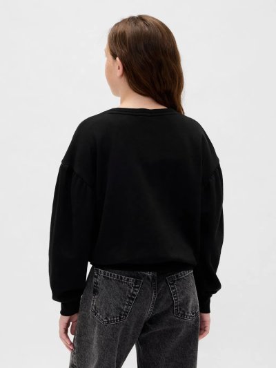 Kız Çocuk | Relaxed Flippy-Sequin Grafikli Sweatshirt