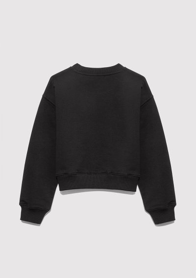 KÖPEK BASKILI SWEATSHIRT Siyah