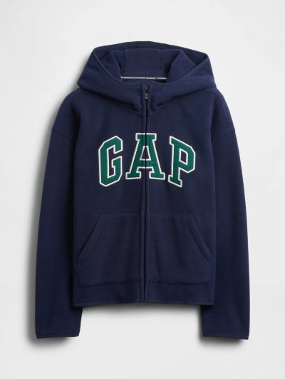 Erkek Çocuk | VintageSoft Gap Logo Fermuarlı Sweatshirt
