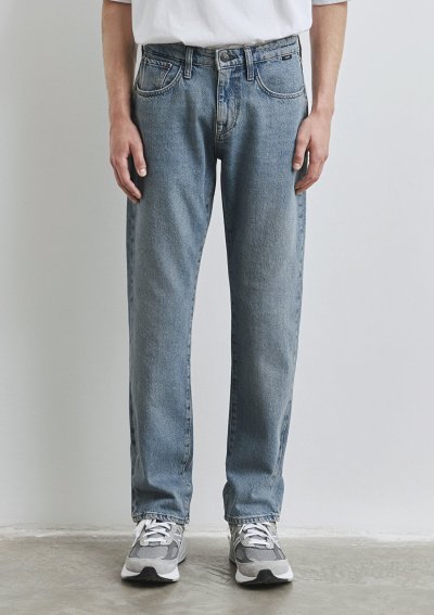 LISBON Dusty Mid Blue Street Denim