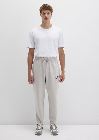 MAVİ BASKILI EŞOFMAN ALTI Açık Gri