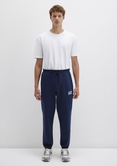 MAVİ BASKILI EŞOFMAN ALTI Derin Lacivert