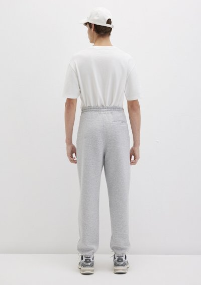 MAVİ BASKILI EŞOFMAN ALTI Gri Melanj