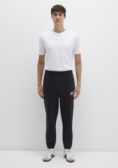 MAVİ BASKILI EŞOFMAN ALTI Siyah