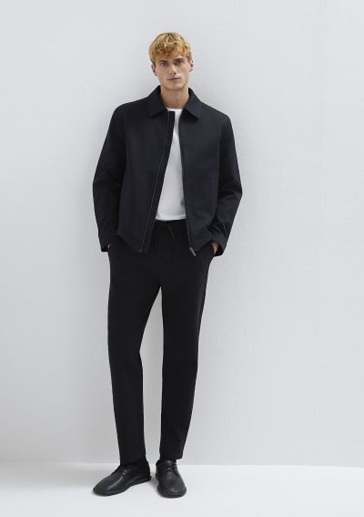 ÖRME PANTOLON Siyah