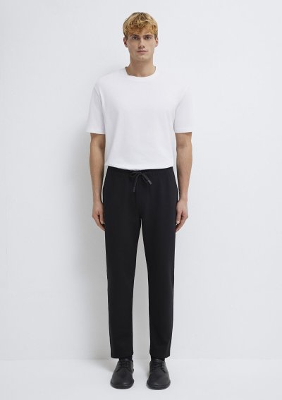 ÖRME PANTOLON Siyah