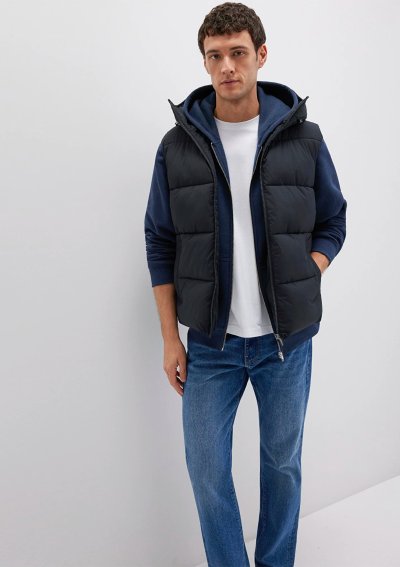 KAPÜŞONLU YELEK Antrasit