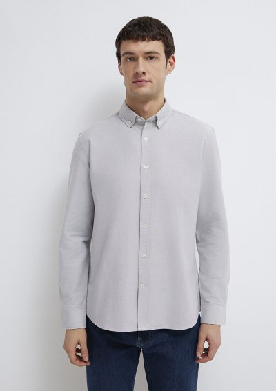 UZUN KOL GÖMLEK Steeple Gray