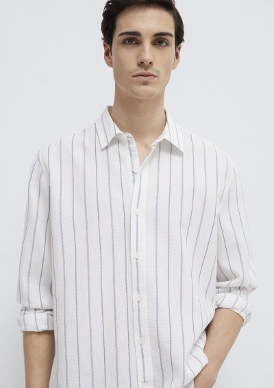 ÇİZGİLİ GÖMLEK Vintage Indigo