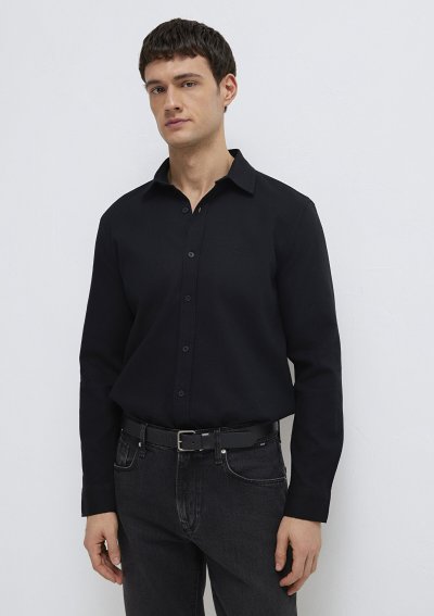 UZUN KOL GÖMLEK Siyah