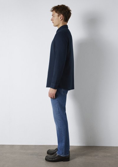 UZUN KOL GÖMLEK Gece Lacivert