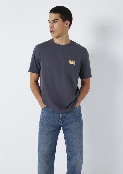 MAVİ LOGO TİŞÖRT Nine Iron