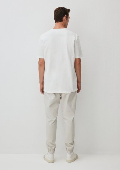 KISA KOL TİŞÖRT Kırık Beyaz