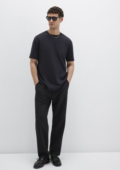 KISA KOL TİŞÖRT Siyah