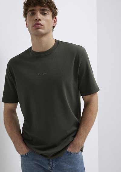 MAVİ BASKILI TİŞÖRT Beluga