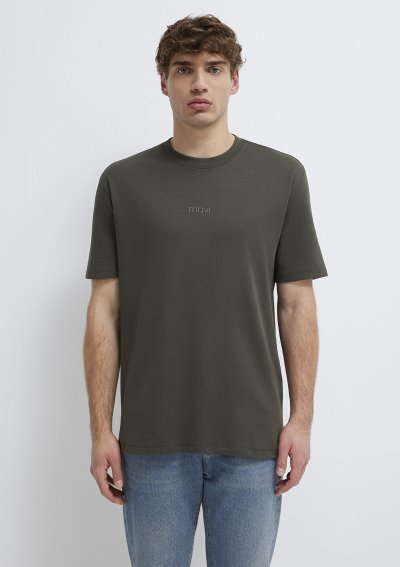 MAVİ BASKILI TİŞÖRT Beluga