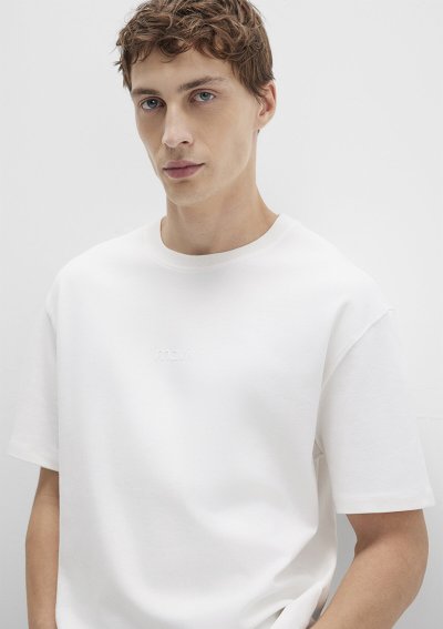 MAVİ BASKILI TİŞÖRT Hindistan Cevizi