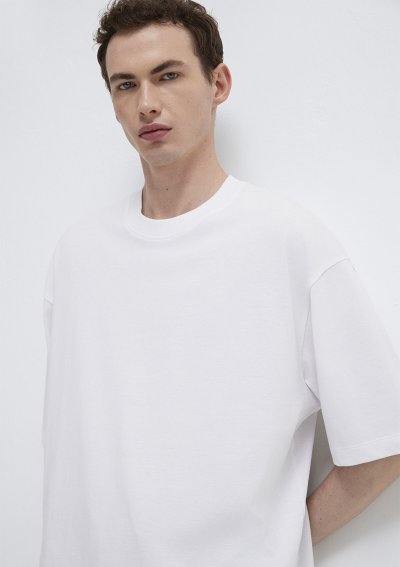 KISA KOL TİŞÖRT Beyaz