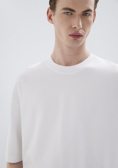 KISA KOL TİŞÖRT Beyaz