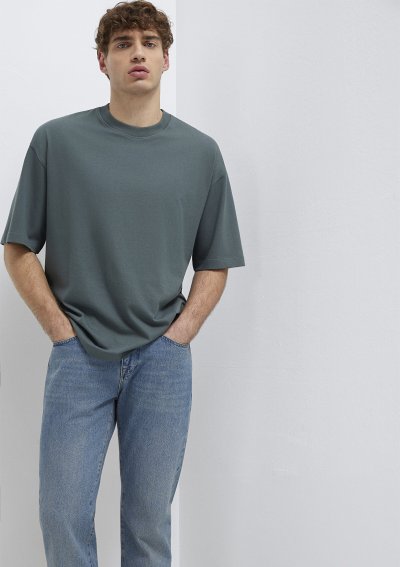 KISA KOL TİŞÖRT Yosun Yeşili