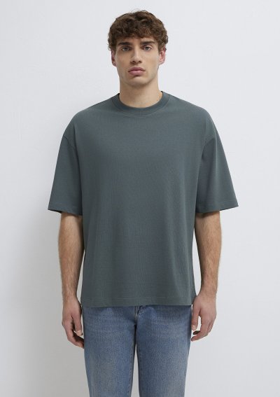 KISA KOL TİŞÖRT Yosun Yeşili