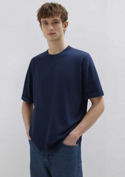 KISA KOL TİŞÖRT Koyu Lacivert