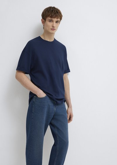 KISA KOL TİŞÖRT Koyu Lacivert