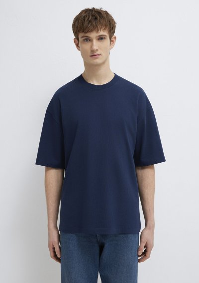 KISA KOL TİŞÖRT Koyu Lacivert