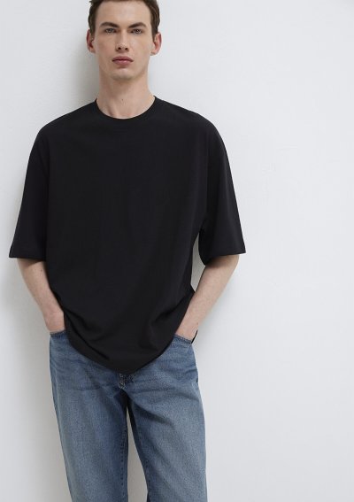 KISA KOL TİŞÖRT Siyah