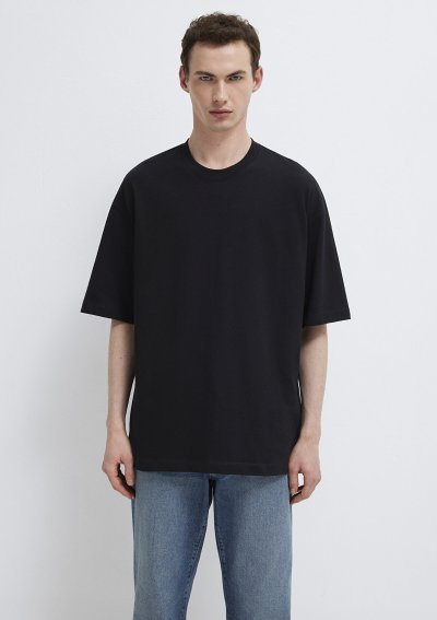 KISA KOL TİŞÖRT Siyah