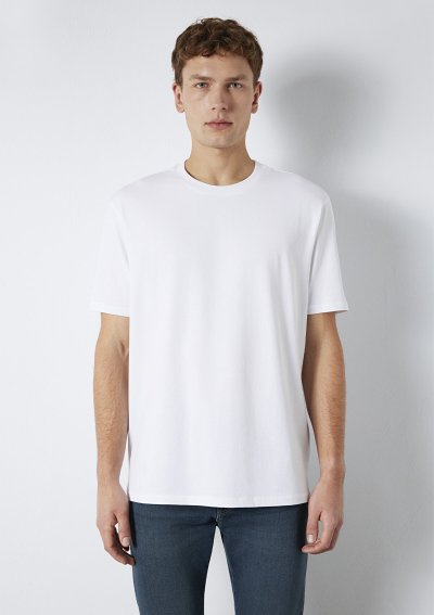 KISA KOL TİŞÖRT Beyaz