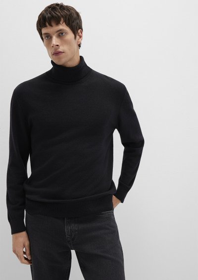 BOĞAZLI KAZAK Siyah