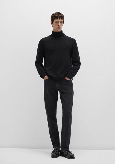 BOĞAZLI KAZAK Siyah